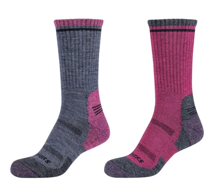 Dámské vlněné ponožky Trail Pink 3538 model 21387899 - Skechers Dámské vlněné ponožky Trail Pink 3538 model 21387899 - Skechers