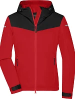 Daiber JN 1179 Dámská outdoorová softshellová bunda 02.1179 light red/black/light red