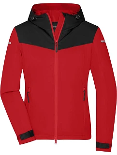 JN Dámská outdoorová softshellová bunda 02. light red model 22530922 - Daiber