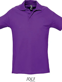 SOL'S Spring II Piqué polo model 22525064 dark purple