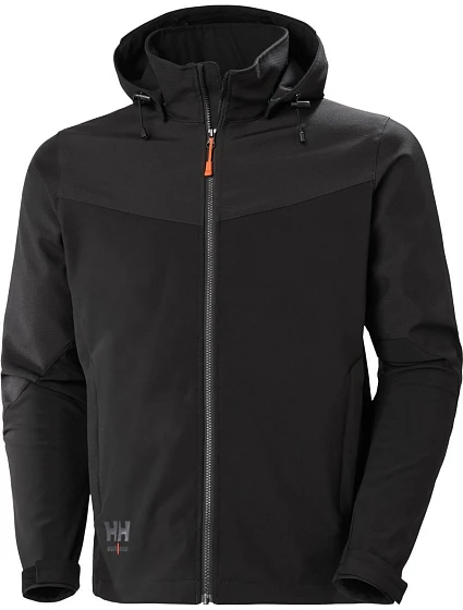 Helly Hansen Oxford 74290 3-vrstvá softshellová bunda s kapucí "Oxford" 59.4290 black Helly Hansen Oxford 74290 3-vrstvá softshellová bunda s kapucí "Oxford" 59.4290 black