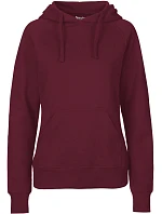 Neutral O 83101 Dámská mikina s kapucí z bio bavlny 77.8311 bordeaux Neutral O 83101 Dámská mikina s kapucí z bio bavlny 77.8311 bordeaux