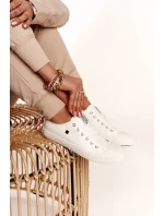 Dámské Kozene Tenisky Big Star Bílé V274869 Dámské Kozene Tenisky Big Star Bílé V274869