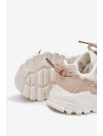 Sportovní boty sneakers dětské béžové model 21700447 - Boto Sportovní boty sneakers dětské béžové model 21700447 - Boto