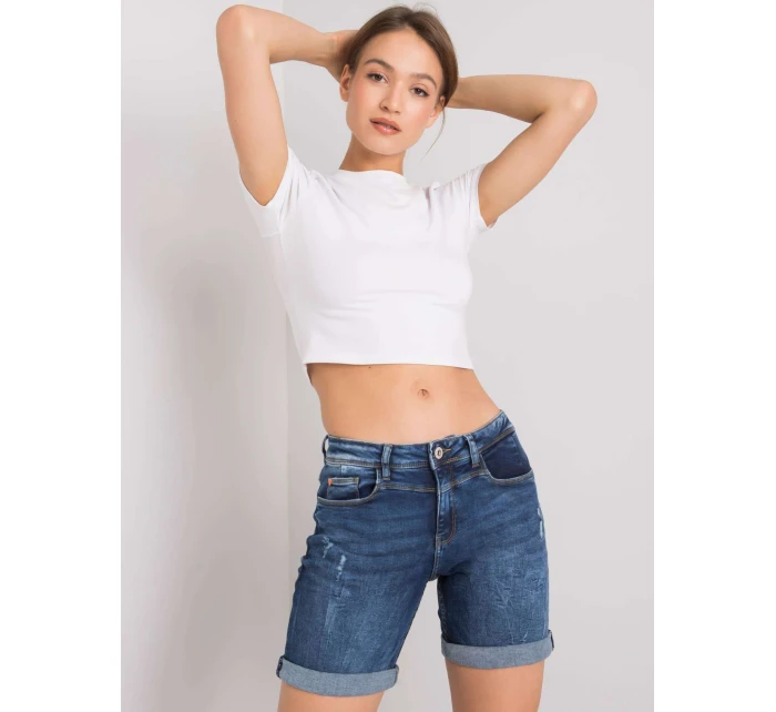 Šortky D85019T62125ZM246 modré Šortky D85019T62125ZM246 modré