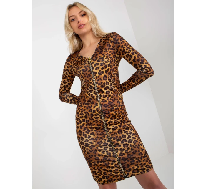 Šaty VI SK 148.65P světle hnědá