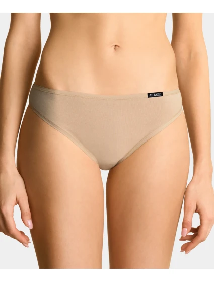 Dámské kalhotky Sport ATLANTIC 3Pack - béžové