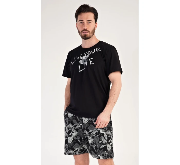 Pánské pyžamo šortky Live your life