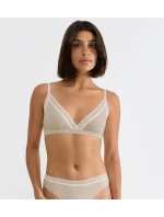 sloggi GO Ribbed R Bralette - GRAY - SLOGGI GRAY - SLOGGI