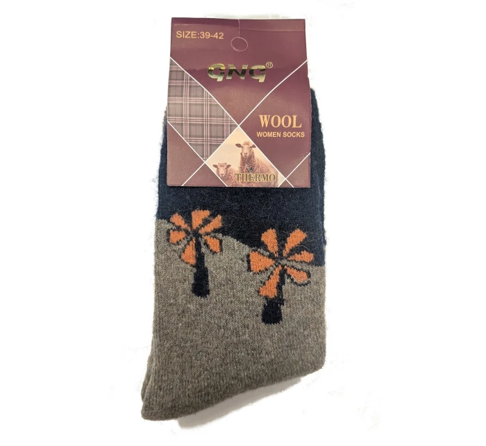 003 Dámské ponožky Angora model 21393568 3542 - WiK