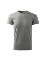 Malfini Heavy New Free M MLI-F3712 tmavě šedé melanžové tričko