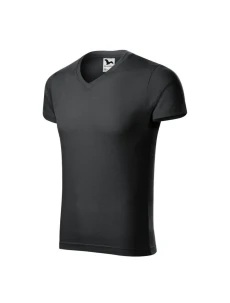 Pánské tričko s výstřihem do V Slim Fit M MLI-14694 - Malfini