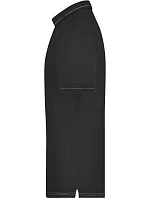 Daiber JN 569 Pánské žerzejové elastické polo 02.0569 black/white Daiber JN 569 Pánské žerzejové elastické polo 02.0569 black/white