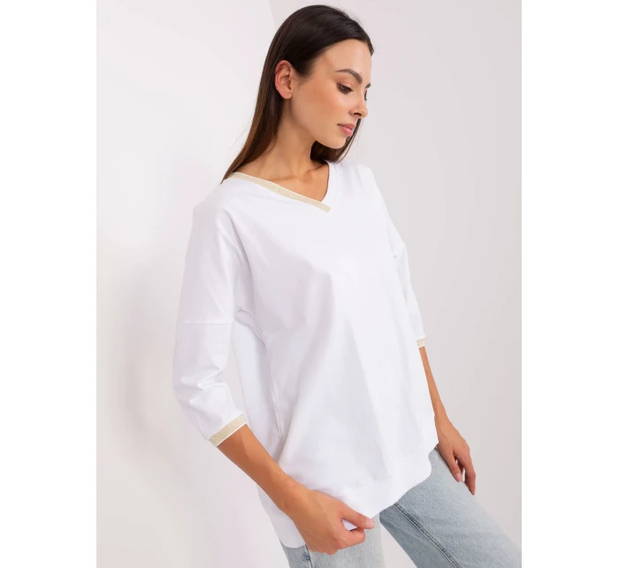 Bluzka RV BZ model 21127155 biały - FPrice Bluzka RV BZ model 21127155 biały - FPrice