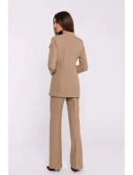 model 20502930 Květinové sako béžové - STYLOVE model 20502930 Květinové sako béžové - STYLOVE