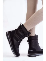 Dámské šněrovací boty do sněhu Progress PROGJ-22-134 Černé Dámské šněrovací boty do sněhu Progress PROGJ-22-134 Černé