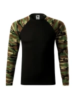 Camouflage LS triko unisex camouflage brown Camouflage LS triko unisex camouflage brown