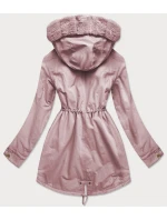 PARKA DAMSKA PRZEJŚCIOWA RÓŻ model 21241799 - SPEED.A