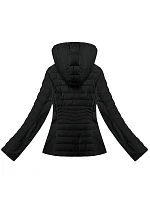 Dámská bunda z lepené tkaniny J Style černá (16M9225-392) Dámská bunda z lepené tkaniny J Style černá (16M9225-392)
