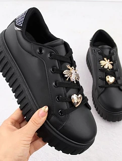 Dámská sportovní obuv na platformě černá NEWS model 22050827 - Hikvision