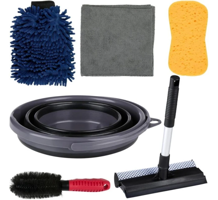 SADA NA ČIŠTĚNÍ AUTA 7 POLOŽEK DIRT DEVIL