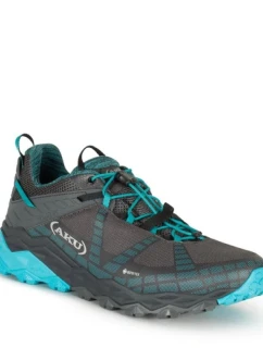 Aku dámská trekingová sportovní obuv Flyrock Gore-tex durable grey blue dámské