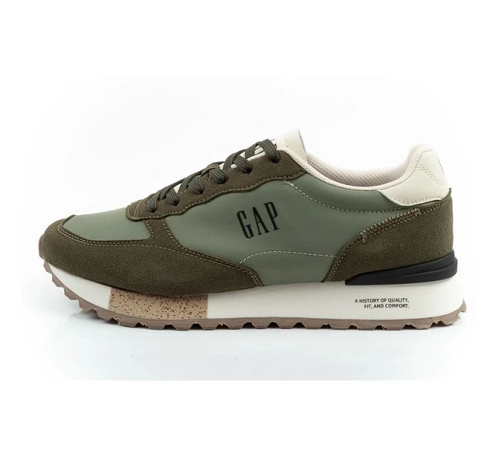 Gap pánské sportovní boty Osaka zelené tenisky pohodlné módní