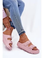 Dámské Pěnové Pantofle Na Platformě Růžové model 21697847 - EVENTO Dámské Pěnové Pantofle Na Platformě Růžové model 21697847 - EVENTO