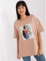 Tričko LK TS 509353.25P béžová Tričko LK TS 509353.25P béžová