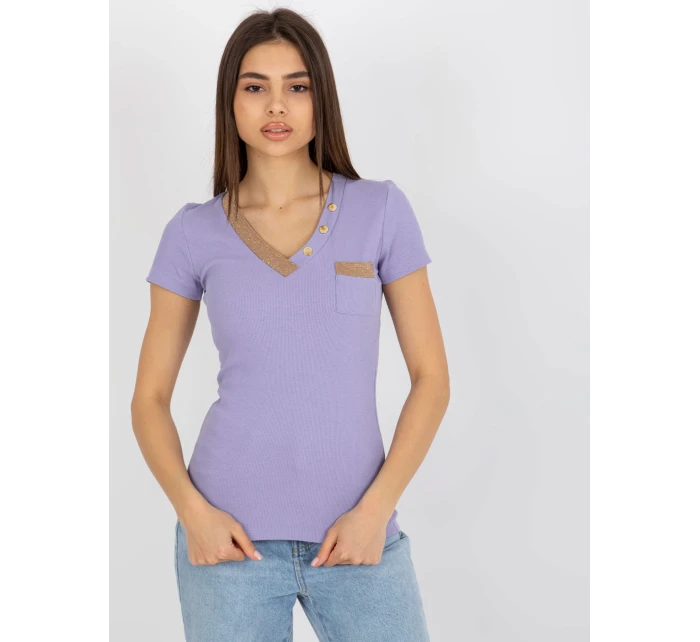 Tričko RV TS 8543.12P světle fialová