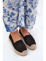 Dámské espadrilly na platformě Vinceza – černé Dámské espadrilly na platformě Vinceza – černé