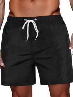 Pánské plavecké šortky černé Dstreet SX2366 Pánské plavecké šortky černé Dstreet SX2366