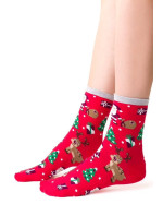 Dámské vánoční ponožky model 18862629 3540 - Steven