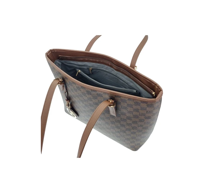 Komfortní hnědá dámská shopperka UAP1B - GALLANTRY