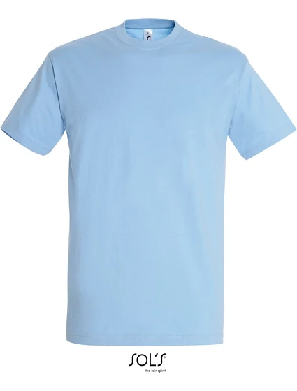 SOL'S Imperial Tričko z těžké bavlny 25.1500 sky blue