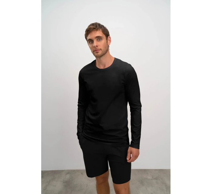 Dámské bavlněné tričko s dlouhými rukávy model 20648021 - Vamp