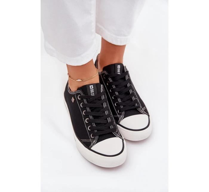 Dámské Nízké Tenisky Big Star DD274A236 Černé Dámské Nízké Tenisky Big Star DD274A236 Černé