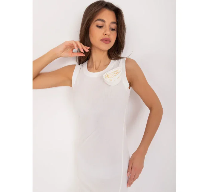 Sukienka DHJ SK model 19760092 ecru - FPrice