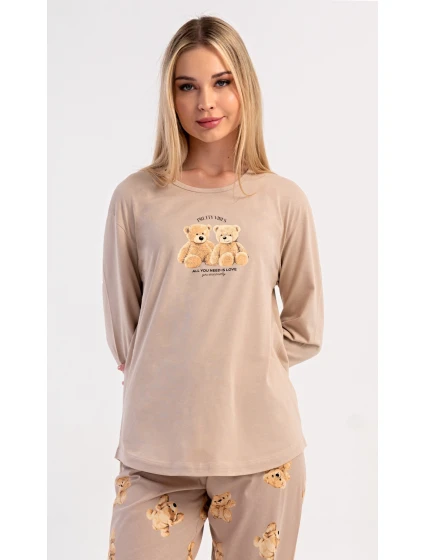 Dámské pyžamo dlouhé Monika