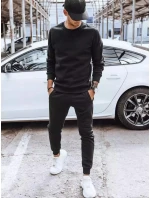 Pánská zateplená tepláková souprava černá Dstreet model 21965554 - FashionStreet Pánská zateplená tepláková souprava černá Dstreet model 21965554 - FashionStreet