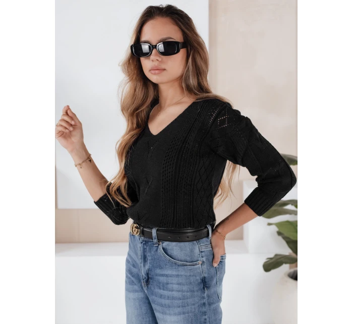Dámský svetr black Dstreet model 21967068 - FashionStreet