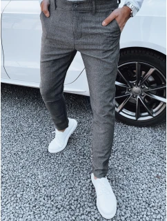 Pánské tmavě šedé kalhoty FashionStreet UX4384