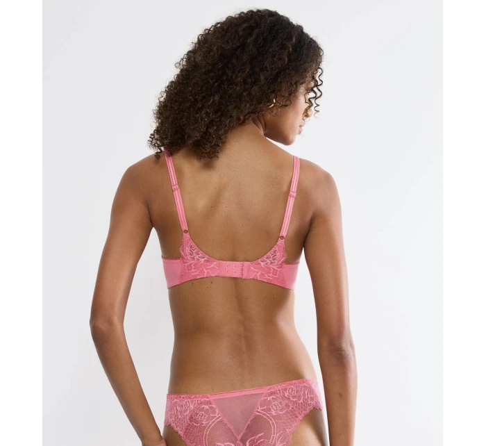 Dámská podprsenka Wild Peony Florale W - RED - růžová 3880 - TRIUMPH
