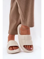 Pěnové Dámské Sandały LEE MAYA SLIDER WOMEN LOW 50251016 Béžové Pěnové Dámské Sandały LEE MAYA SLIDER WOMEN LOW 50251016 Béžové