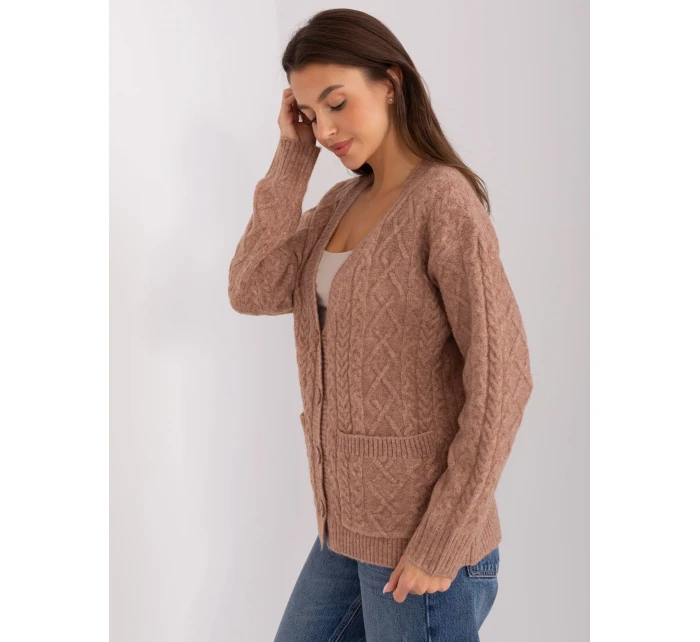 Jumper AT SW 2358.31 světle hnědá