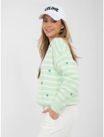 Jumper PM SW J021.75 světle zelený Jumper PM SW J021.75 světle zelený