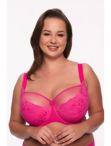 POLOMĚKKÁ KETO MAXI PODPRSENKA 1134 FUCHSIOVÁ