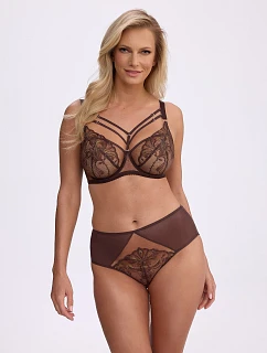 Kalhotky GFP 010 model 22269007 S–2XL hnědé - Gaia