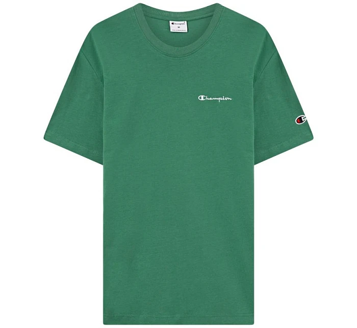 Pánské tričko SS Tee green  pánské model 22119737 - CHAMPION