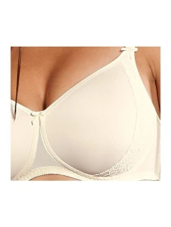 Lace Rose soft podprsenka s pěnovou výztuží 5618 champagne - RosaFaia